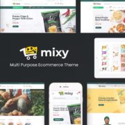 Mixy – Organic, Food, Cosmetic Prestashop Theme