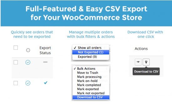 WooCommerce Order/Customer CSV Export