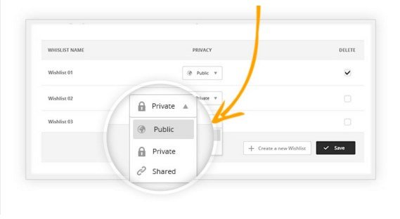 private_wishlist