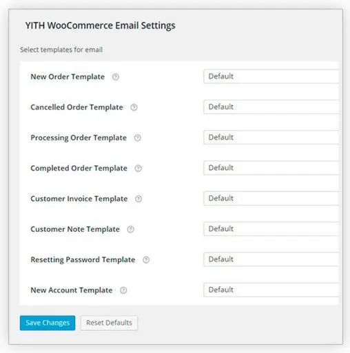 YITH WooCommerce Email Templates Premium