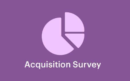 Easy Digital Downloads Acquisition Survey Addon