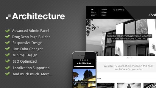 Architecture - WordPress Theme