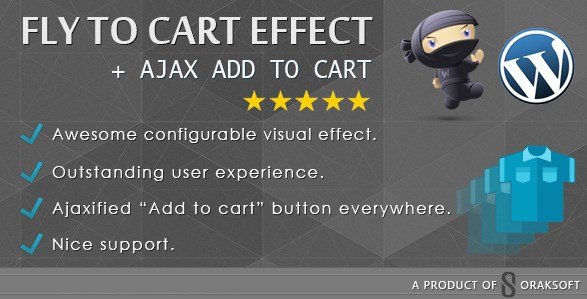 WooCommerce Fly to Cart Effect + Ajax add to cart