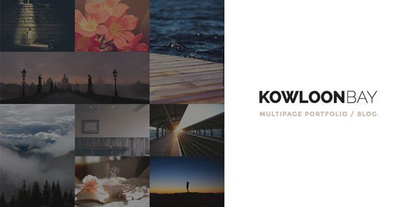 KowloonBay - Multipage Portfolio / Blog WP Theme