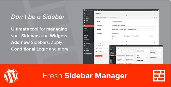 Custom Sidebar Manager