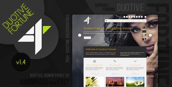 Duotive Fortune - WordPress Theme