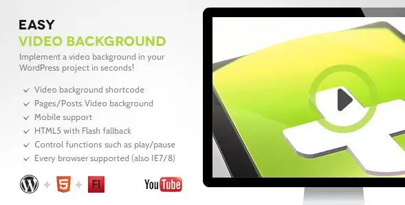 Easy Video Background WP
