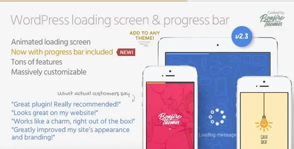 PageLoader - Loading Screen and Progress Bar for WordPress