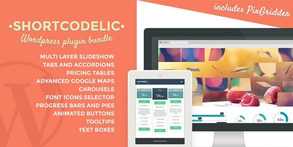 Shortcodelic - WordPress Plugin Bundle