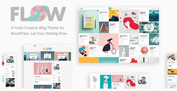 Flow - A Fresh Creative Blog Theme