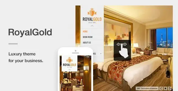 RoyalGold - A Luxury Responsive WordPress Theme
