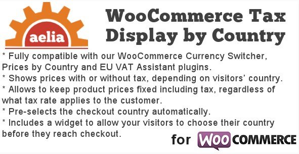 Tax Display by Country for WooCommerce