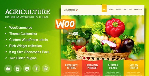 Agriculture - All-in-One WooCommerce WP Theme