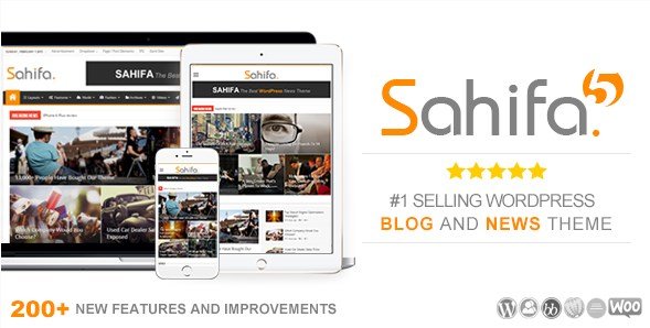 Sahifa - Responsive WordPress News / Magazine / Newspaper Theme