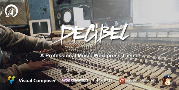 Decibel - Professional Music WordPress Theme