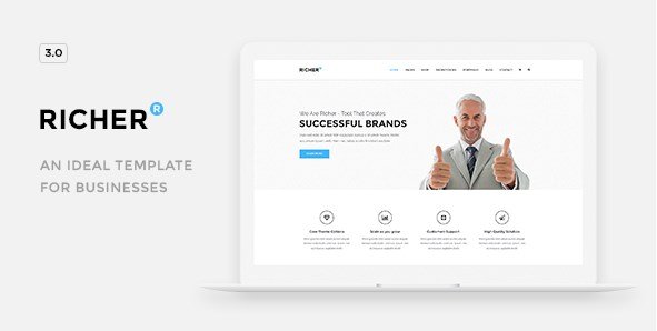 Richer - Responsive Multi-Purpose Theme