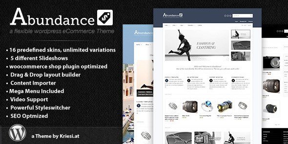 Abundance eCommerce Business Theme