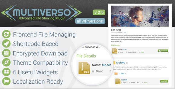 Multiverso - Advanced File Sharing Plugin