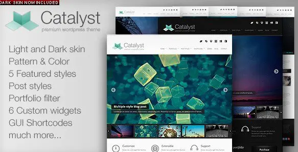 Catalyst WordPress Portfolio Theme