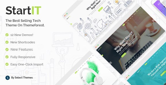 Startit - A Fresh Startup Business Theme