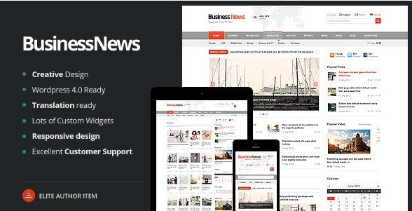 Business News - Responsive Magazine News Blog