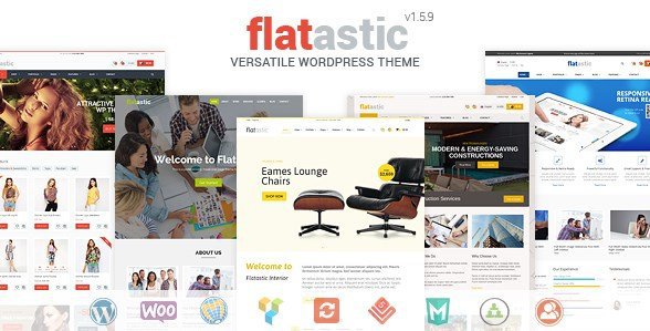 Flatastic - Versatile WordPress Theme