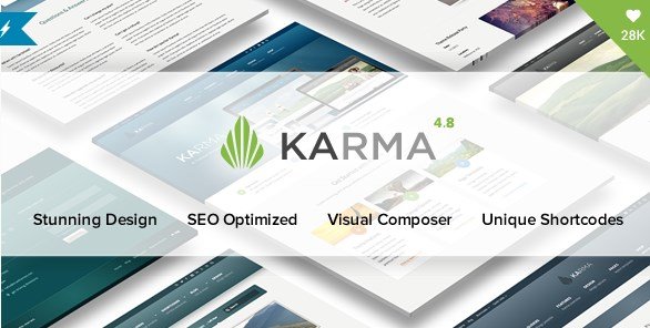 Karma - Responsive WordPress Theme