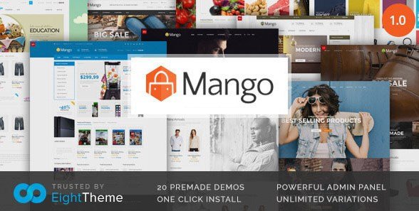 Mango - Responsive Woocommerce Theme