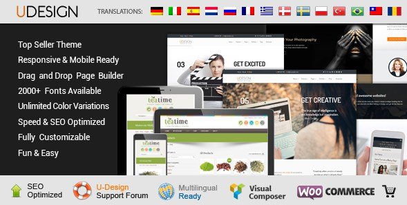 uDesign - Responsive WordPress Theme