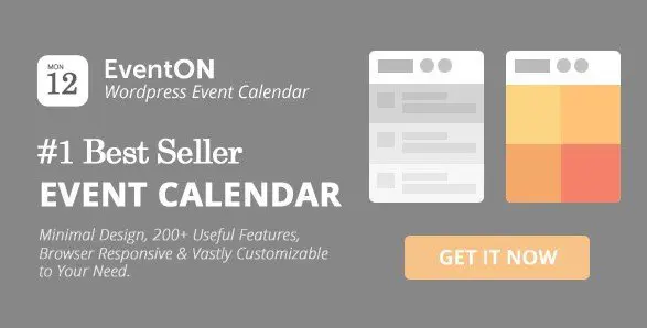 EventOn – WordPress Event Calendar Plugin 4.6.8