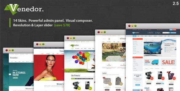 Venedor - WordPress + WooCommerce Theme