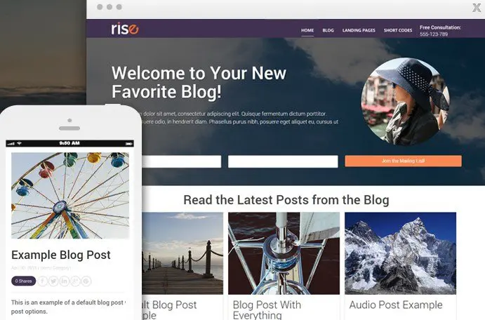 Thrive Themes Rise WordPress Theme