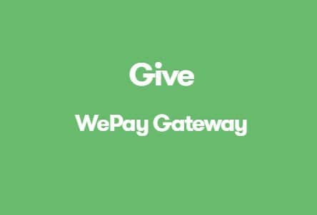 Give WePay Gateway