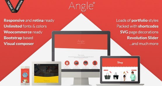Angle - Flat Responsive Bootstrap MultiPurpose Theme