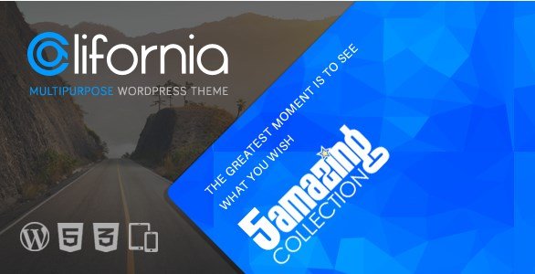California - Multipurpose WordPress Theme