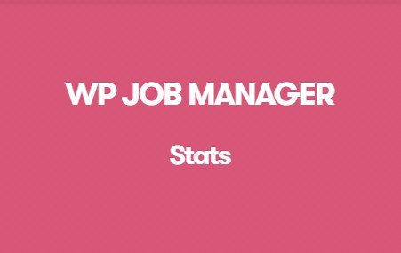 WP Job Manager Stats Addon
