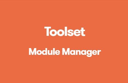 Toolset Module Manager