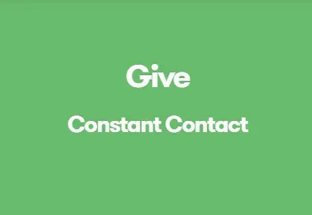 Give Constant Contact