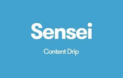 Sensei LMS Content Drip