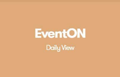 EventON Daily View Addon