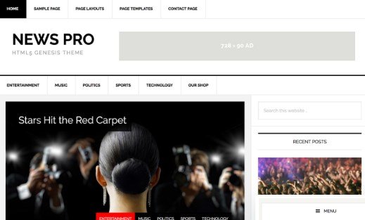 StudioPress News Pro Theme