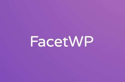 FacetWP - Advanced Filtering Plugin for WordPress
