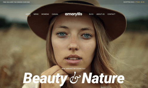 CSS Igniter Amaryllis WordPress Theme