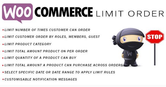 Woocommerce Limit Order