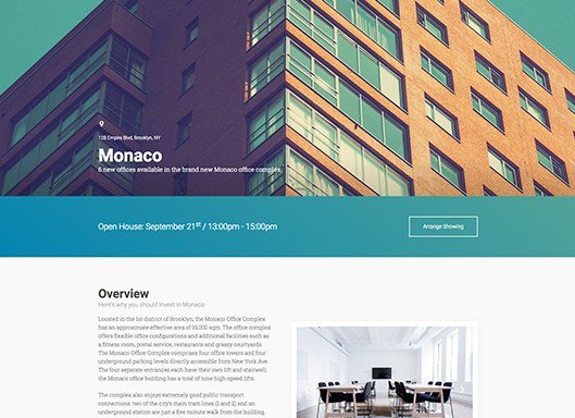 Elementorism Monaco Landing Page