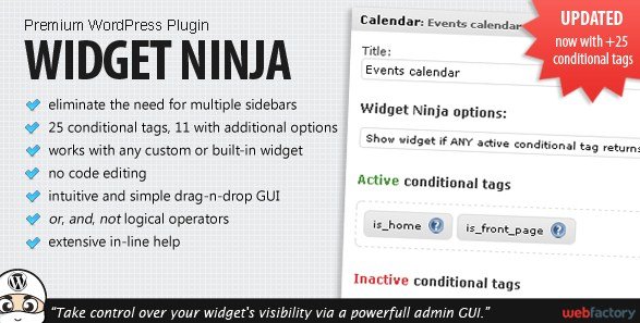 Widget Ninja WordPress Plugin