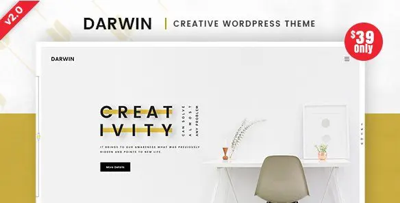 Darwin - Creative WordPress Theme