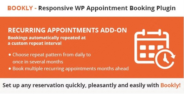 Bookly Recurring Appointments Add-on 6.2