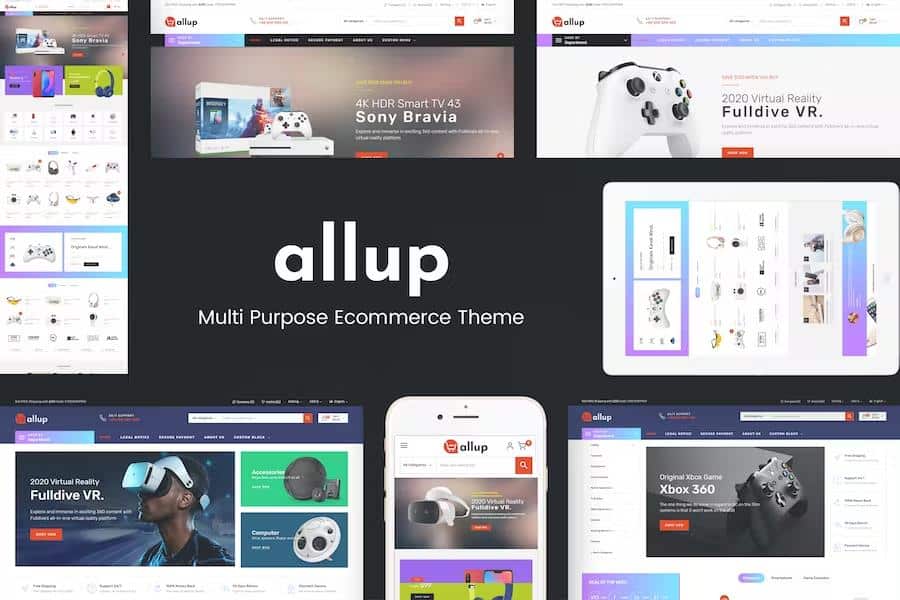Allup – Multipurpose Responsive Prestashop Theme Latest Version