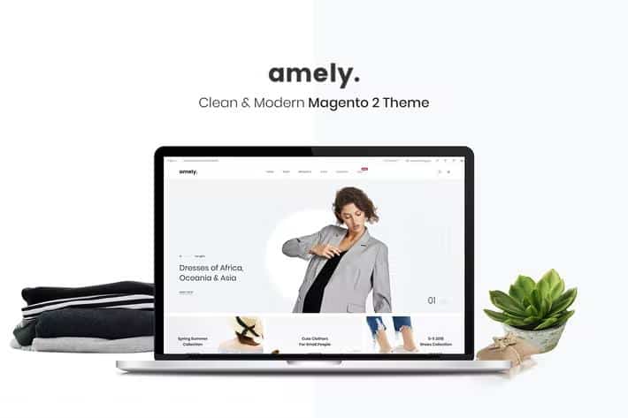 Amely – Clean & Modern Magento 2 Theme – Magento Latest Version